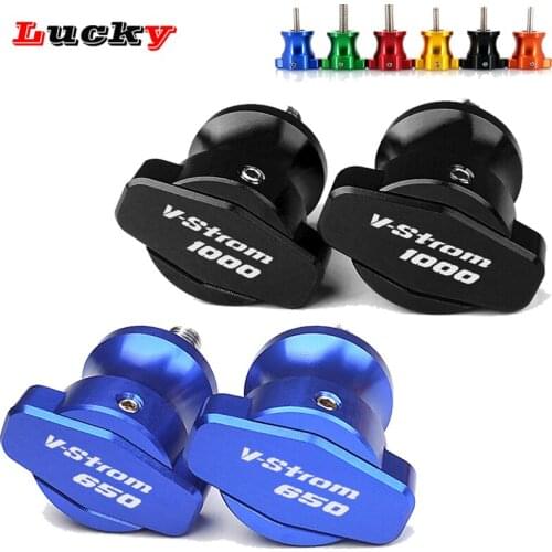 M8 For SUZUKI V-Strom650 V-Strom1000 V-Strom VStrom 650 1000 All Year Motorcycle Accessories Swingarm Spools Stand Slider Screws