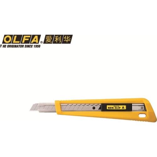 OLFA art cutter self-locking system anti-skid handle standard art knife NA-1 Stainless steel blade AB-50 ABB-10B ASB-10 ABB-50