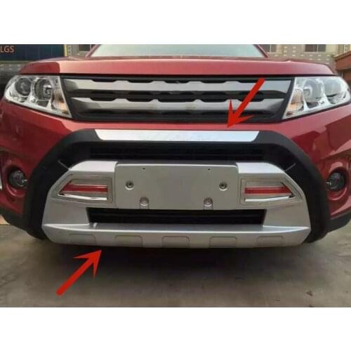 ABS Engineering Plastics front and rear bumpers anti-scratch protection car accessories For Suzuki vitara 2016-2018