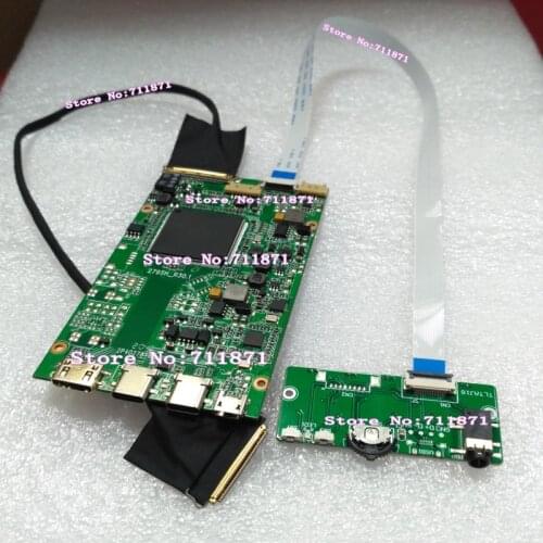 Support 3840×2160 resolutions 4K Driver Board 0.5 Pitch 40Pin 20453-040T 4K Control Board suite 40 Pin 40P 4K Driver plate Board