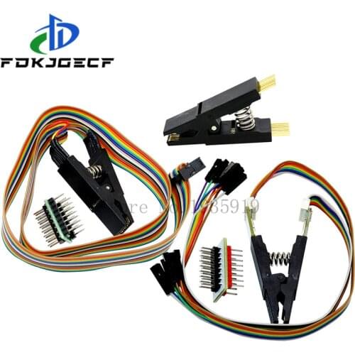 Programmer Testing Clip SOP16 SOP SOIC 16 SOIC16 Pin IC Test Clamp SOP16 to DIP8 Flash Clip for 25 series RT809F TL866CS TL866A