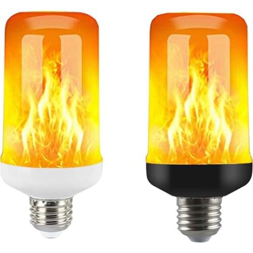 E27 Flame Effect Light Bulbs LED Flickering Emulation Fire Lamp E14 Creative Lamps For Home Decorative B22 Flame Torch Light