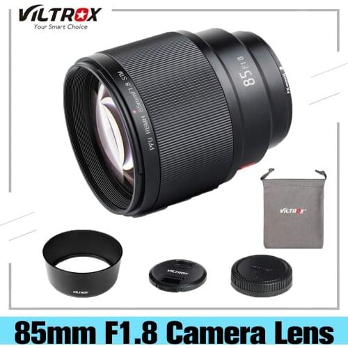 VILTROX 85mm F1.8 AF Auto Portrait Fixed Focus Lens For Fujifilm Fuji X Mount Sony E-Mount Camera X-T3 X-T30 X-T100 A7III a6500