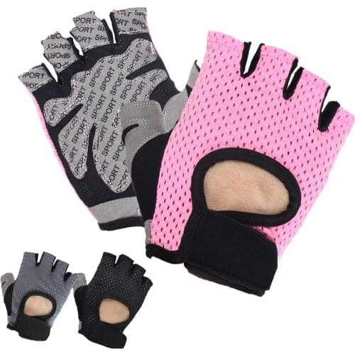 Women Fitness Gloves Weightlifting Yoga Gym Training Breathable Wear Resistant Anti Slip Cycling Gloves Outdoor Sport Gloves