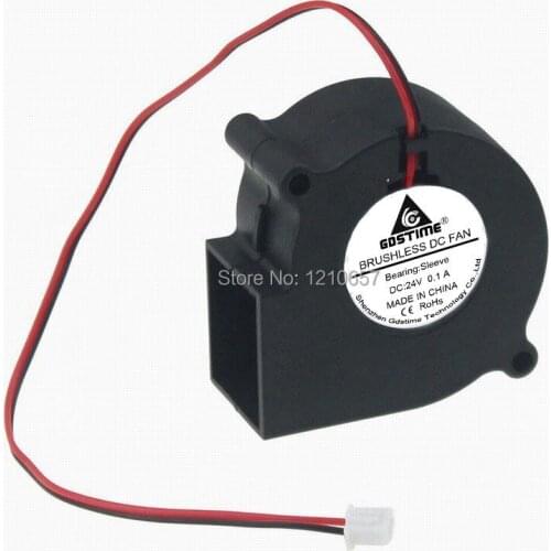 5 Pieces LOT Gdstime DC 24V 2Pin 60mm 6cm 60x28mm 6028s Small Cooling Blower Fan