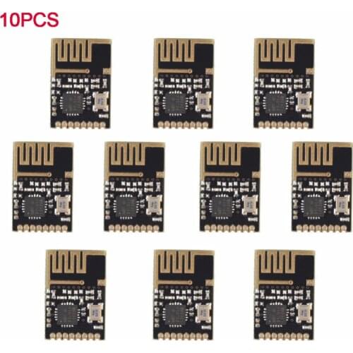 10pcs SMD NRF24L01 Wireless Module SI24R1 Mini Data Transmit Receiver NF-03 FZ3293