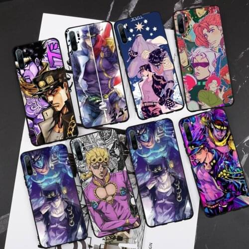 JoJos Bizarre Adventure JoJo Anime Phone Case For Huawei P20 P30 P40 lite Pro P Smart 2019 Mate 10 20 Lite Pro Nova 5t