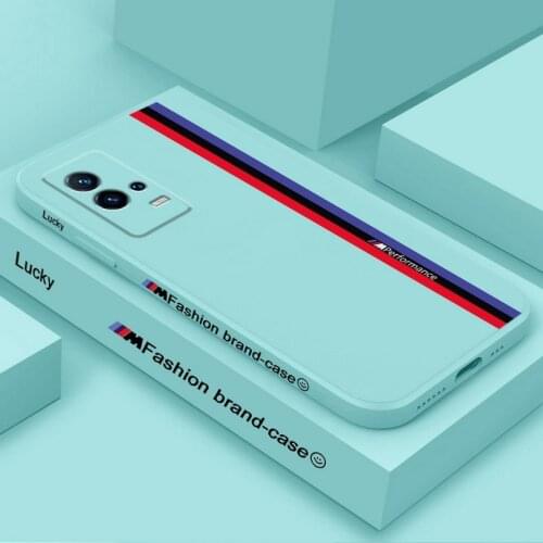 Smile Lucky Phone Case for VIVO IQOO 7 NEO 5 Pro 3 iqoo Z3 Z1 U3 U3X U1X VIVO Z5X Soft Liquid Camera Lens protect cover