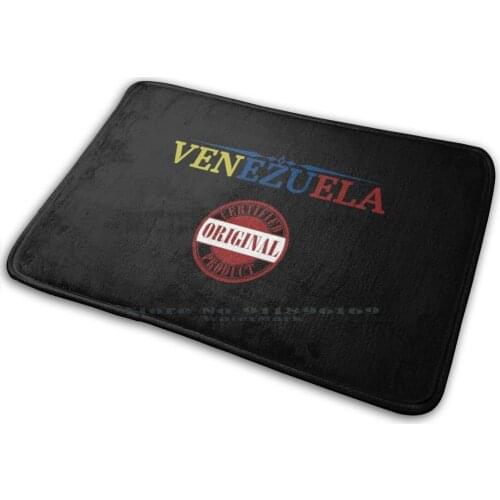 Venezuela Flag T-Shirt Original Product Mat Rug Carpet Anti-Slip Bedroom Entrance Door Mat Venezuela Caracas Venezuelan Flag