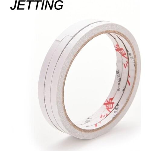 JETTING 5 Rolls/lot High Quality 6mm x 10m Strong Adhesive Double Sided Tape Sticker For Office Stationery