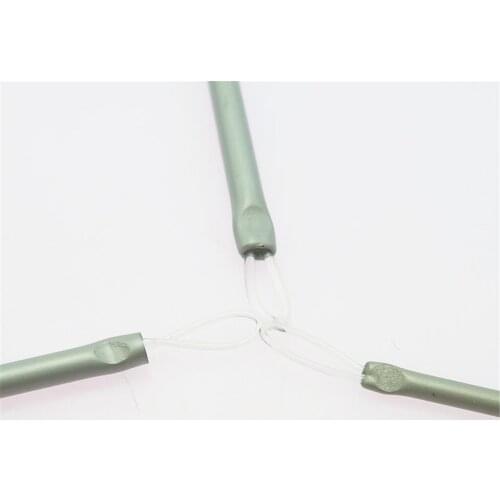 3 Pieces Aluminium Wool Needles for DIY Wool Cross Stitch Knitting Crochet Craft