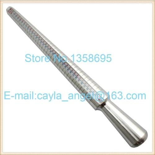 Metal Ring Sizer Stick,4 Scale Measuring Stick EUR/US/JAPAN/ HK Ring Gauge Finger Sizer jewelry diy making Tool Measurer