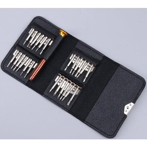 Magnetic Screwdriver Set 25 In 1 Multifunctional Mobile Phone Repairing Tools Mini Precision Screwdriver Bit Set For Phones