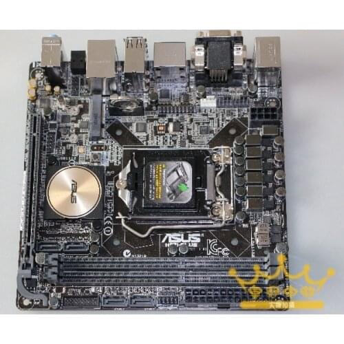 Desktop Motherboard for Asus H97I-PLUS LGA 1150 DDR3 for i7 i5 i3 16GB USB2.0 UBS3.0 H97 motherboard free shipping