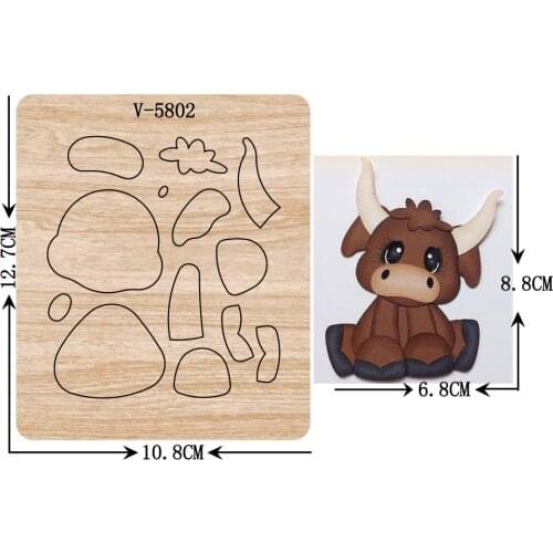 New wooden dies cutting dies for scrapbooking Multiple sizes V-5802