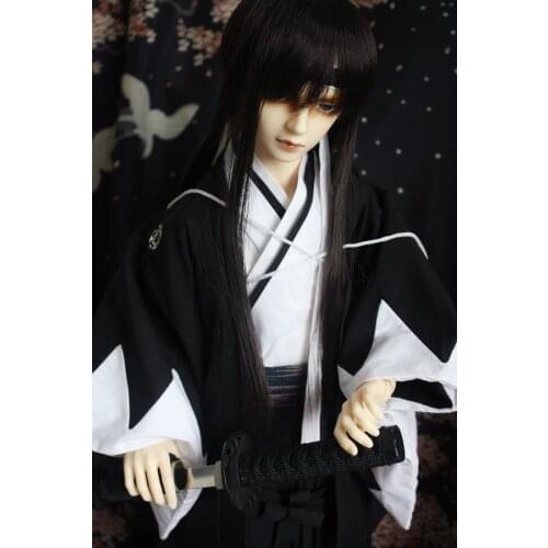 1/3 Scale BJD Clothes Ancient Costume Chinese Hanfu Samurai Kimono Outfit For BJD/SD SD13 SD17 SSDF Uncle Doll Accessories C0976
