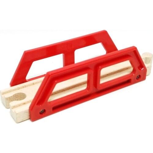 P012 wooden rail track Hongqiao , compatible with wooden track scene suitable wooden rail cars and electric car