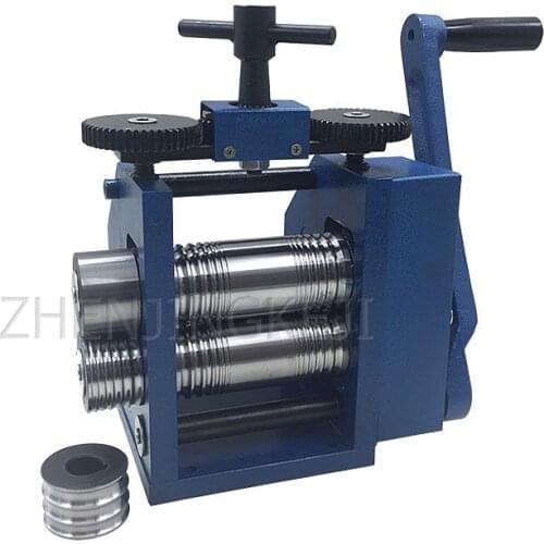 Manual Tablet Press Small Gold Silver Process Tool Bracelet Press Round Machine Hand Square Semicircle Bead Wire Pressure Engine