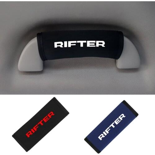 Stylish auto interior roof handrail protector cover for Peugeot Rifter
