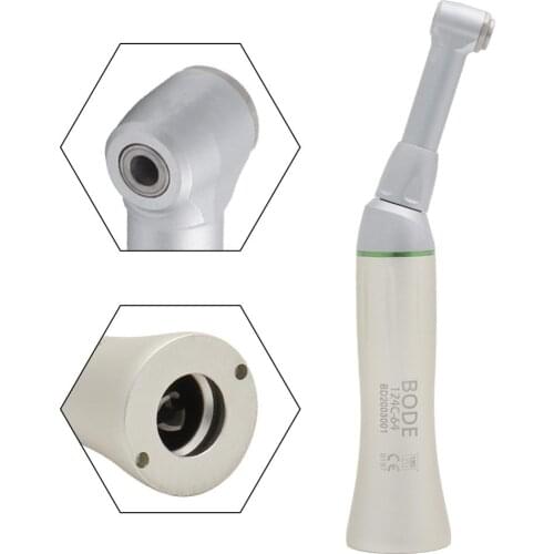 Dental Low Speed Handpiece Contra Angle Handpiece Push Botton 64:1 Dental Handpiece BODE 124C-64