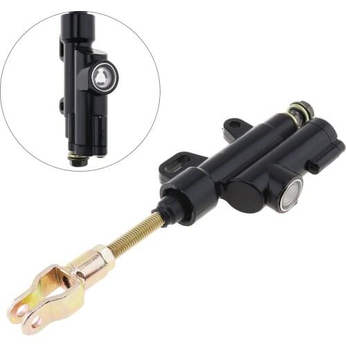 Universal Motorcycle Rear Foot Hydraulic Brake Pump Refit Rear Brake Master Cylinder Pump for Scrambling Motorcycle ATVs