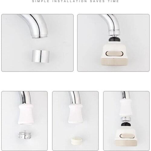 Yooap 3 Modes Kitchen Bathroom Faucet Aerators 360 Rotation Faucet Diffuser Filter Faucet Bubble Home & Kitchen Sink Accessories