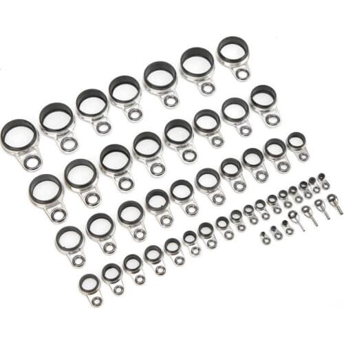 Fishing Accessory Stainless Steel Fishing Guides Line Rings Ceramics for Fishing