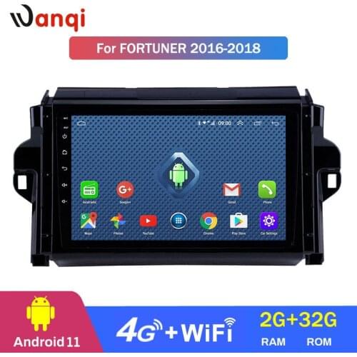 9 inch HD Touch Screen GPS Navigation for 2016 2017 2018 Toyota Fortuner Car Stereo Support SWC BT WiFi Android 8.0 Autoradio