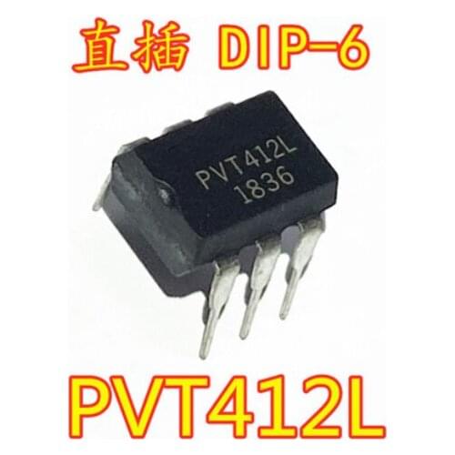Free Shipping 50pcs PVT412L DIP-6 PVT412