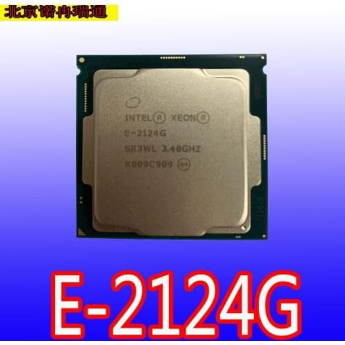 CM8068403654114S R3WL CPU - Xeon E-2124G 8M Cache, 4.50 GHz