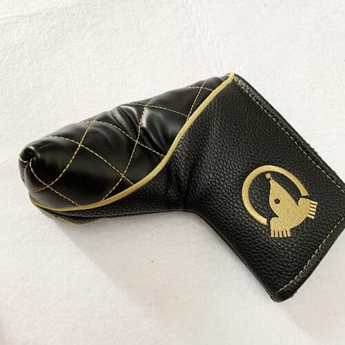 Golf Putter Cover Magnetic Closure PU Leather HONMA Golf Putter Headcover golf accessory