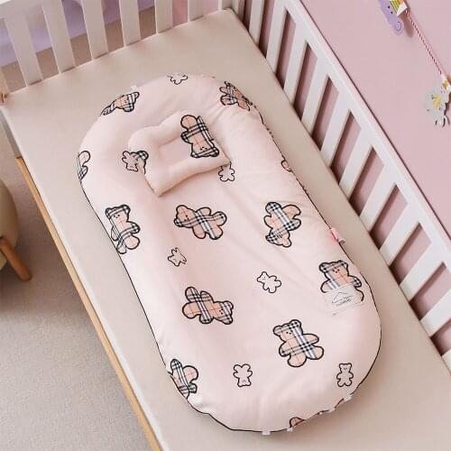 The Crib In The Crib Can Be Moved And Portable To Comfort The Baby Prevent Pressure And Make The Newborn Feel Safe