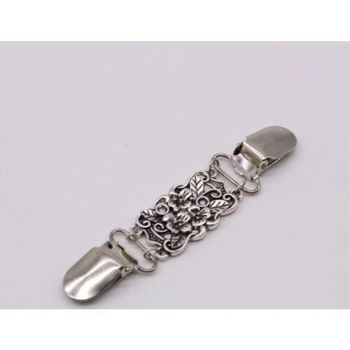 New models plating alloy duckbill clip female dress chain cardigan sweater sweater clip
