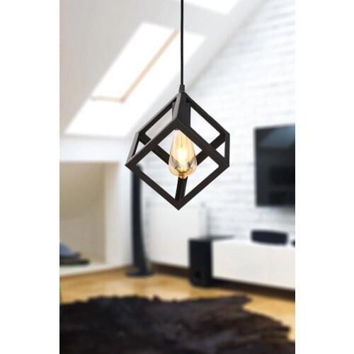 Single Black Chandelier Modern Handy Stylish Chandelier