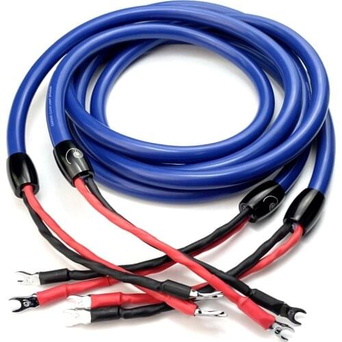 Pair Cardas Clear Light Speaker Cable with Banana / Spade Plug HiFi Audio Line