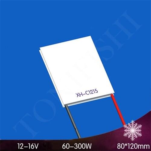 XH-C1215 XH-C1225 industrial grade large area semiconductor refrigeration chip 12-16V strong cooling 80*120mm 60-300W