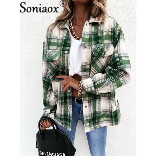 Soniaox Collar Blouses