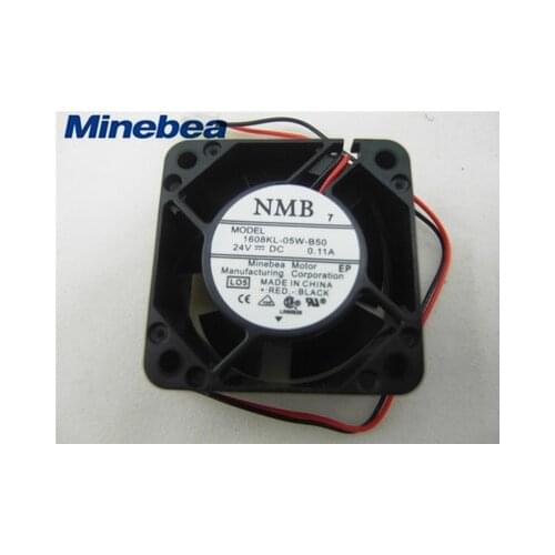 Brand new original NMB-MAT 1608KL-05W-B50 24V 0.11A inverter fan