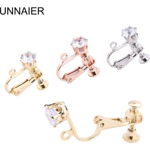 10piece Ear clip material invisible gripping spiral u-shaped no pierced clip earrings painless earrings conversion