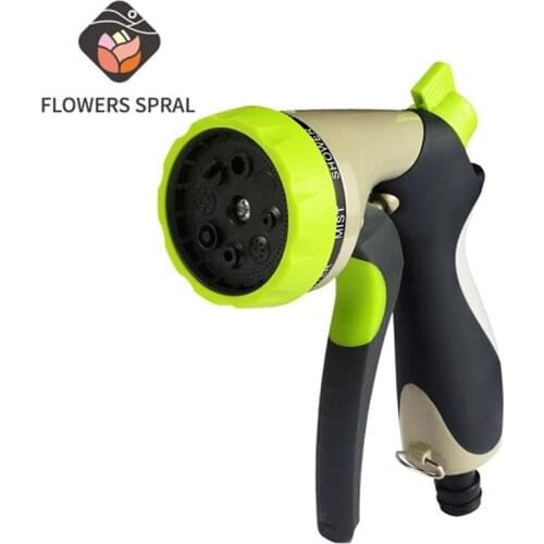 High Quality Multi-Function Water Gun Garden Hose Nozzle Washing Machine Nozzle Sprayer Lawn Watering Equipment Cleaning Tool