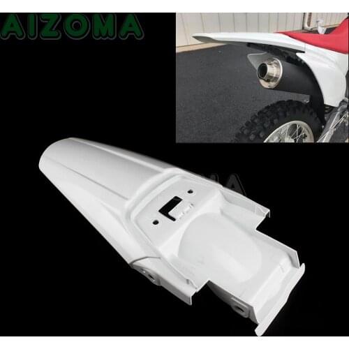 For Honda CRF230F MX Enduro Motorcycle ABS White Rear Fender Dirt Bike Mudguard Protection Cover For Honda CRF 230 F 2015-2019