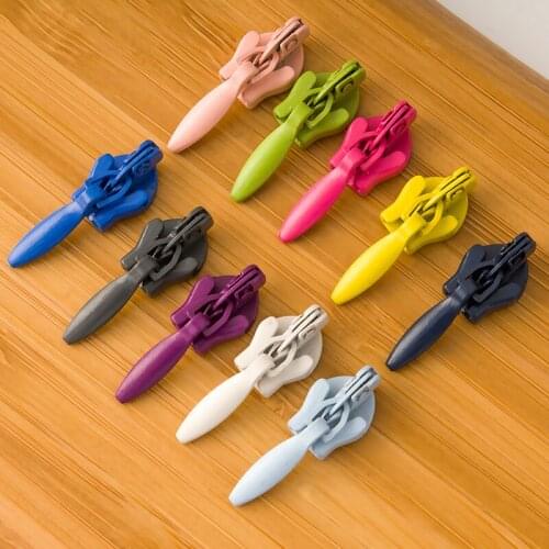 1LOT=10PCS SEWING ACCESSORIES Concealed zipper head, skirt zipper head, drop-shaped small slider