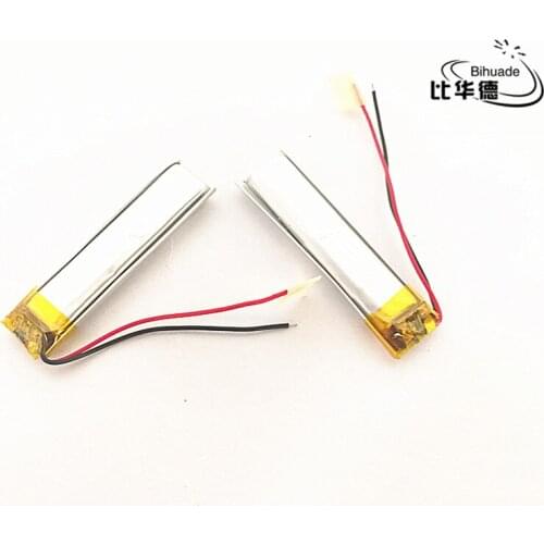 10pcs 3.7V 300mAh 501248 Lithium Polymer Li-Po li ion Rechargeable Battery cells For Mp3 MP4 MP5 GPS PSP mobile bluetooth