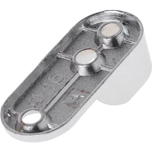 2pcs Wardrobe Clothes Tube Support Closet Rod End Bracket Thickening Holder