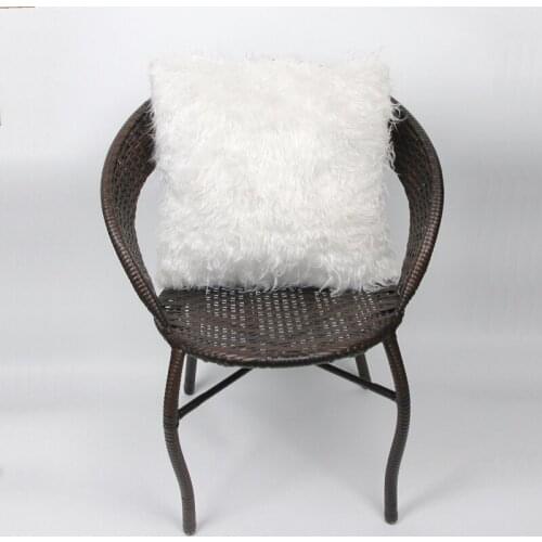 45*45 Long Plush Solid Pillow Hugs Pillowcover Office Home Decor Throw Cushion Cover Livingroom Sofa Decorative Pillowcase 40020