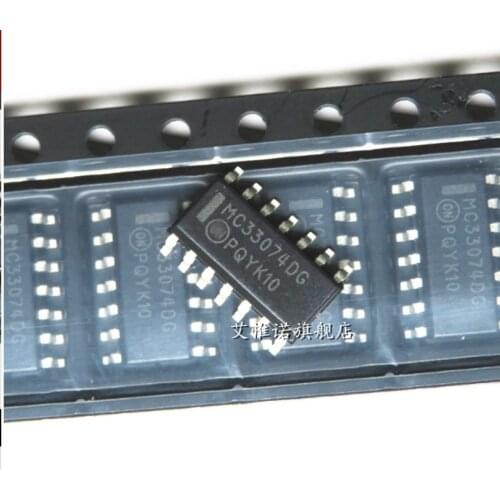 5PCS/LOT MC33074DR2G SOP14 MC33074DR SOP MC33074 MC33074DG SOP-14 MC33074D In Stock