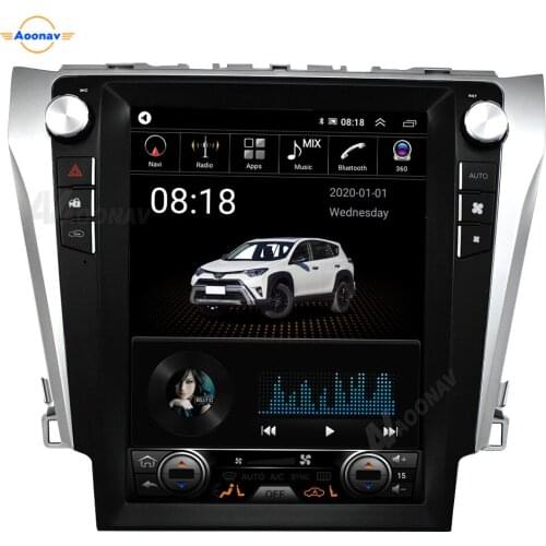 2 DIN 2din Android car radio for TOYOTA Camry 2012-2016 car stereo autoradio auto aduio vertical Tesla GPS multimedia player