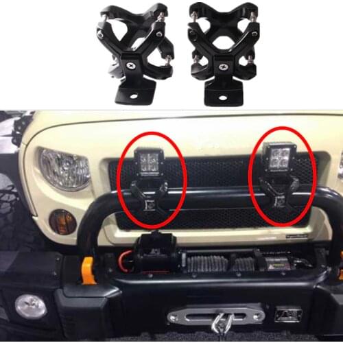 For Automobile spotlight bracket fixing clip bumper front bar led spotlight strip lamp bracket X-shaped plum blossom bracket