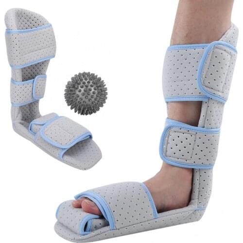 Foot Brace Ankle Correction Boot Massage Ball Leg Foot Guard Splint Plantar Ankle Sprain Fracture Correction Fix Support Brace