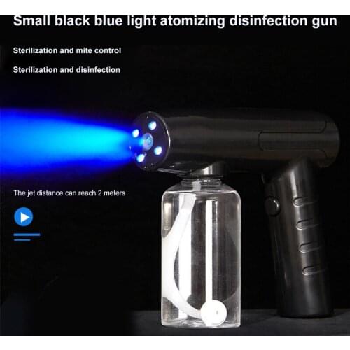 2021 260ML Wireless Handheld Blue Light Nano Disinfection Steam Atomizer Atomization Disinfection Gun Garden Accessories